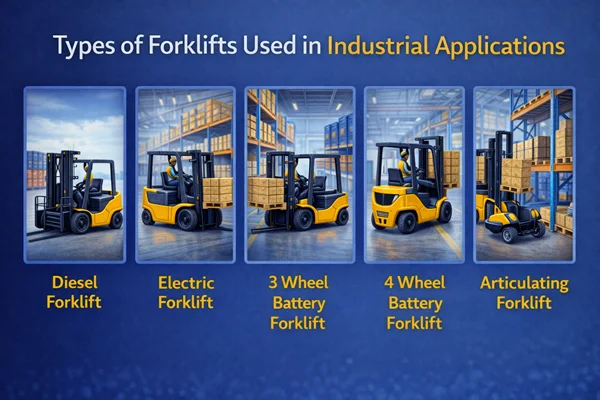 Types of Forklifts Used in Industrial Applications